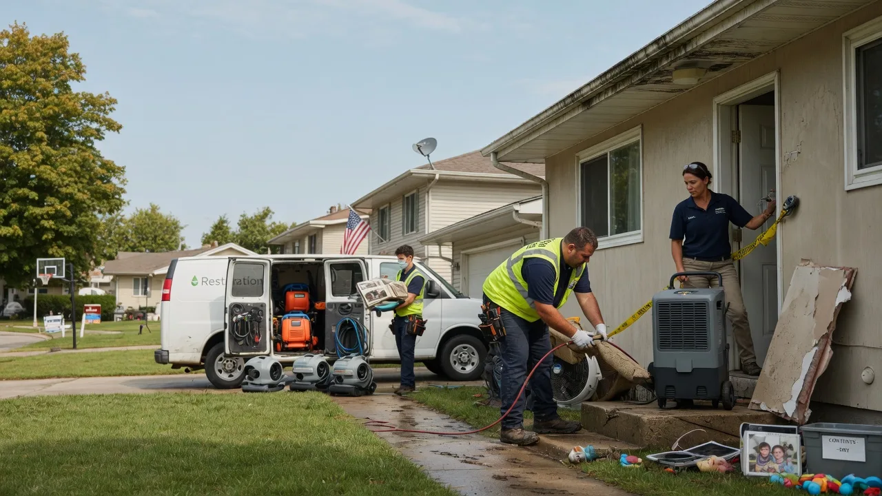 Water Damage Restoration in Grafton, IL near me